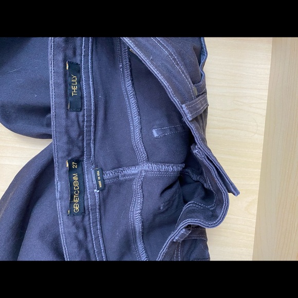 GENETIC DENIM THE LILY DARK GRAY JEAN (27) - Picture 5 of 6